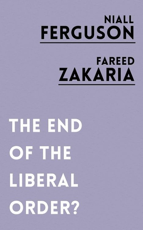 Produktbild: The End of the Liberal Order?
