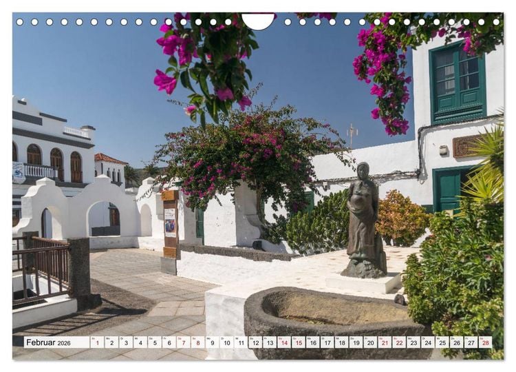 Produktbild: Kanarische Inseln - Lanzarote (Wandkalender 2026 DIN A4 quer), CALVENDO Monatskalender