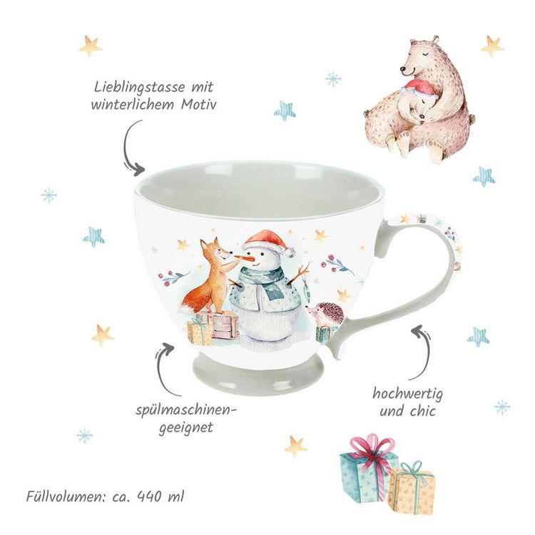 Produktbild: Tr&ouml;tsch Lieblingstasse Winterwald