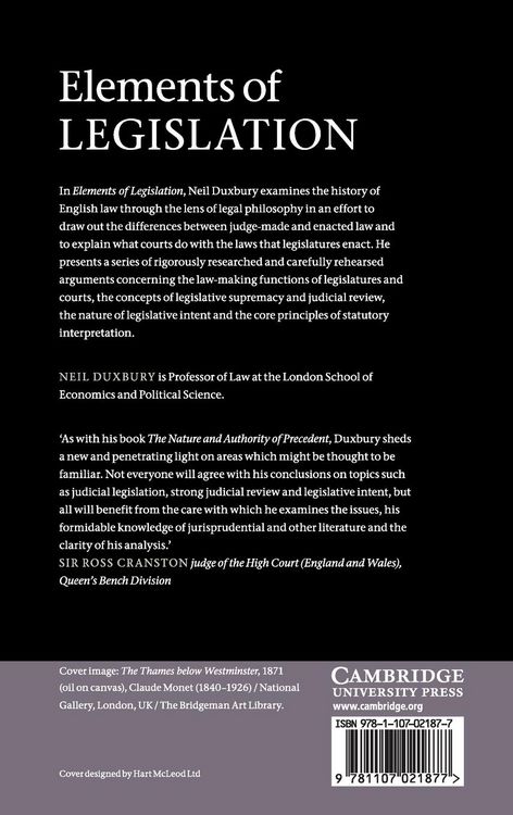 Produktbild: Elements of Legislation