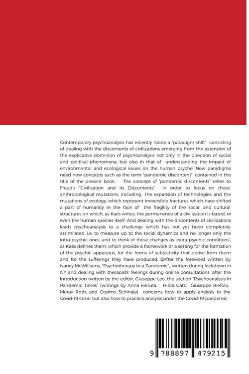 Produktbild: Fear Of Lockdown Psychoanalysis, Pandemic Discontents and Climate Change