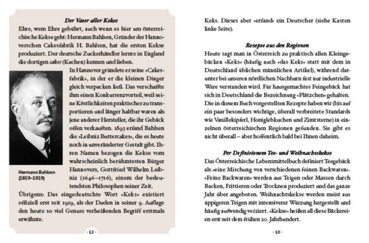 Das kleine Buch: Kekse für die Weihnachtszeit