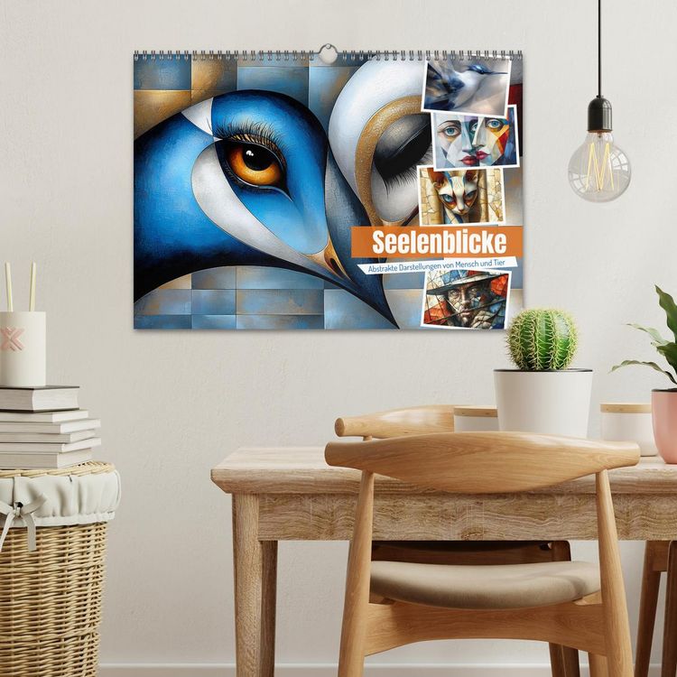 Produktbild: Seelenblicke (Wandkalender 2026 DIN A3 quer), CALVENDO Monatskalender