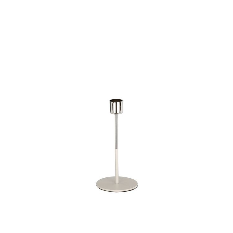 Produktbild: Kerzenhalter silber 17cm aus Metall