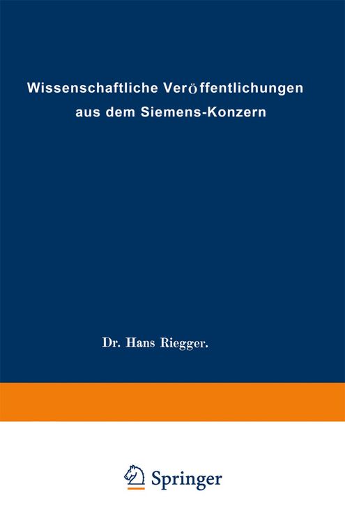 Produktbild: Wissenschaftliche Ver&ouml;ffentlichungen aus dem Siemens-Konzern