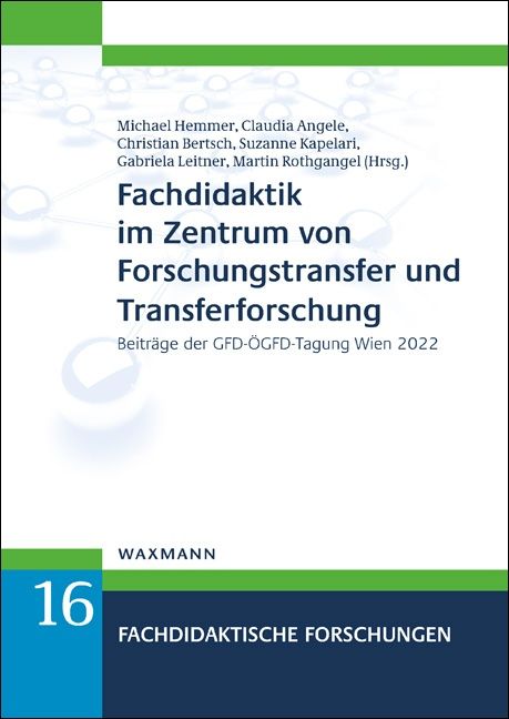 Produktbild: Fachdidaktik im Zentrum von Forschungstransfer und Transferforschung