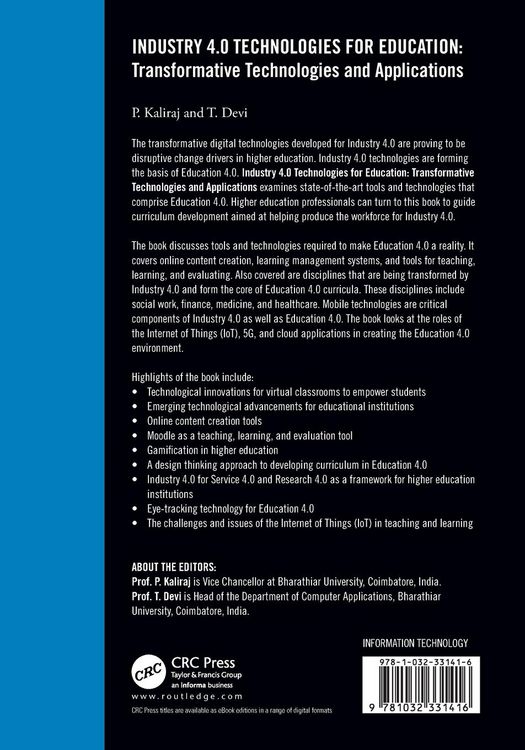 Produktbild: Industry 4.0 Technologies for Education