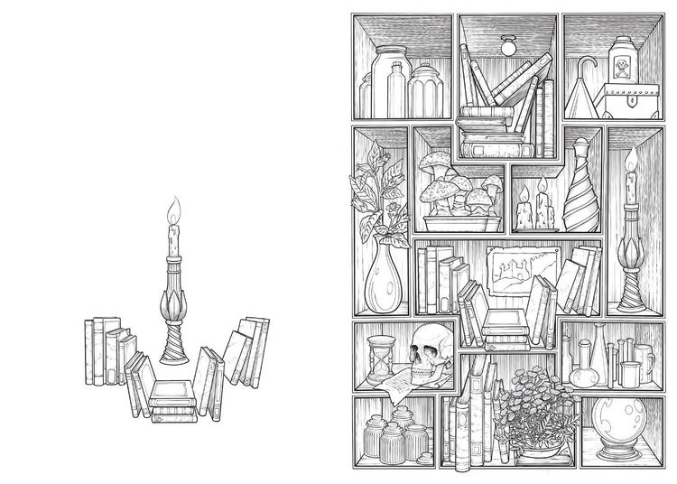 Produktbild: Goth Colouring Bk Pb