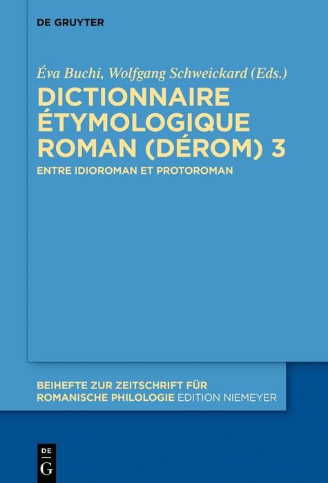 Produktbild: Dictionnaire &Eacute;tymologique Roman (D&Eacute;Rom) 3