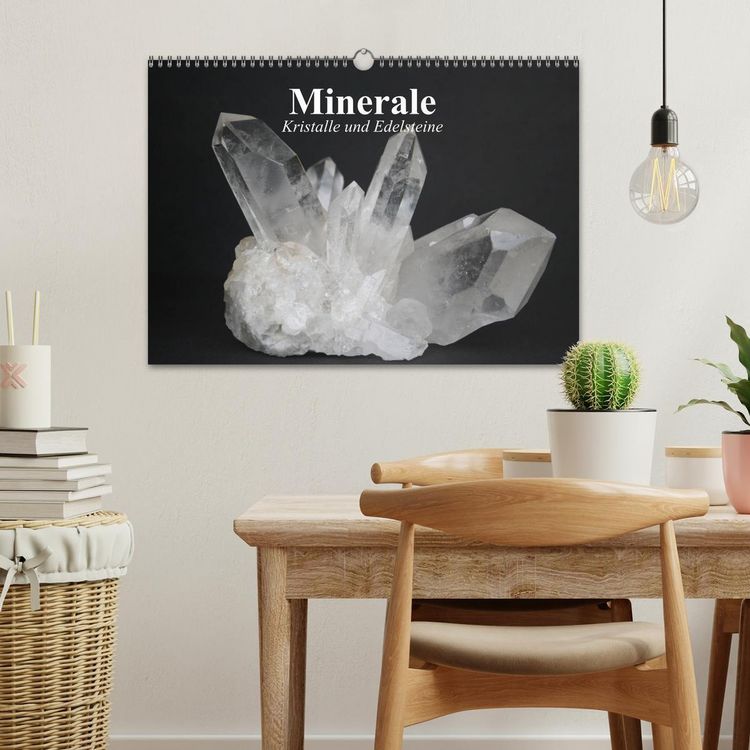 Produktbild: Minerale. Kristalle und Edelsteine (Wandkalender 2026 DIN A3 quer), CALVENDO Monatskalender