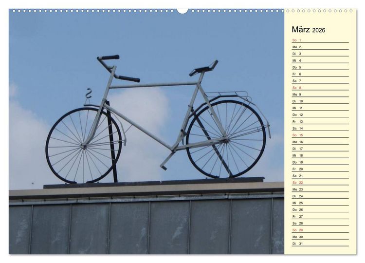 Produktbild: Drahtesel-Allerlei (Wandkalender 2026 DIN A2 quer), CALVENDO Monatskalender