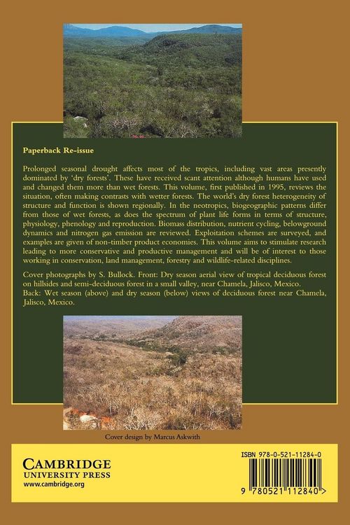 Produktbild: Seasonally Dry Tropical Forests