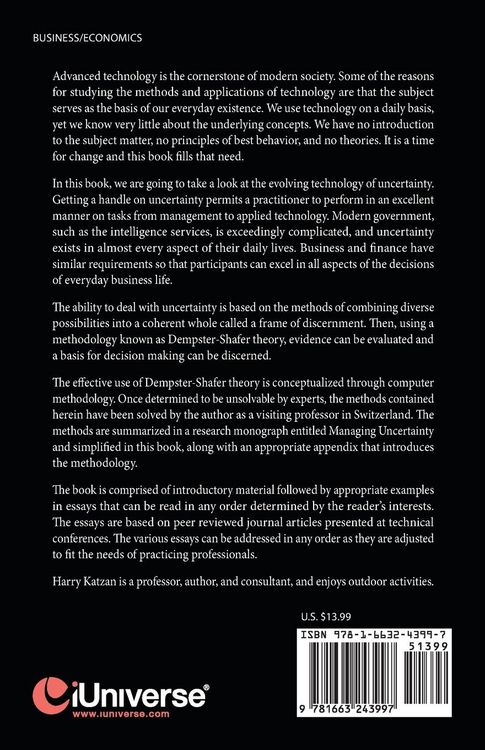 Produktbild: The Little Book of Managing Uncertainty