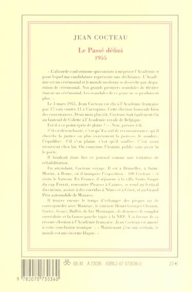 Produktbild: Le pass&eacute; d&eacute;fini: journal