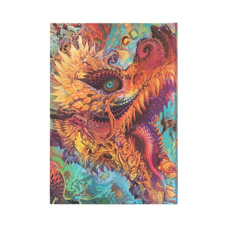 Produktbild: Hardcover Notizbuch Humming Dragon, Midi, Unliniert