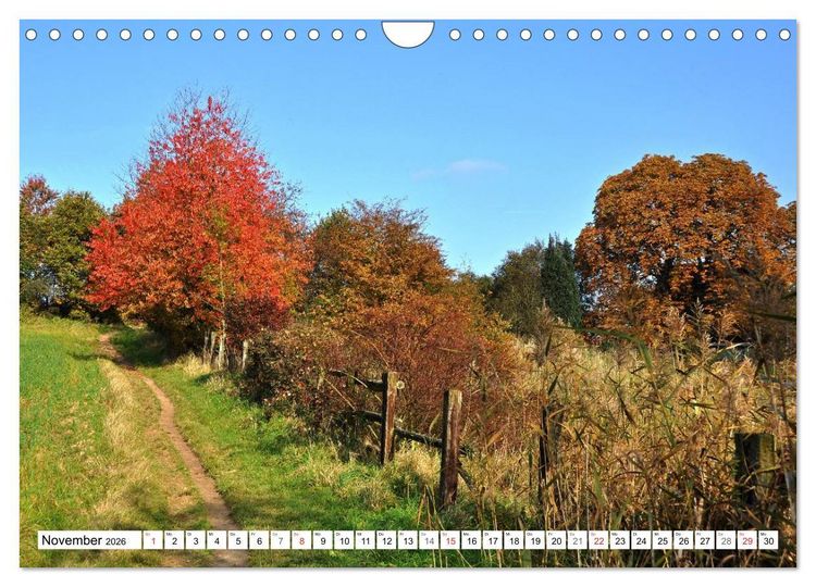 Produktbild: Wege gehen... (Wandkalender 2026 DIN A4 quer), CALVENDO Monatskalender