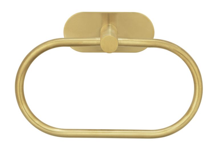 Produktbild: Turbo-Loc&reg; Handtuchring Mod. Orea Gold Matt, Befestigen ohne bohren