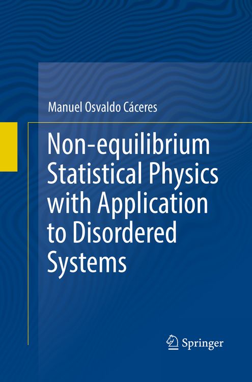 Produktbild: Non-equilibrium Statistical Physics with Application to Disordered Systems