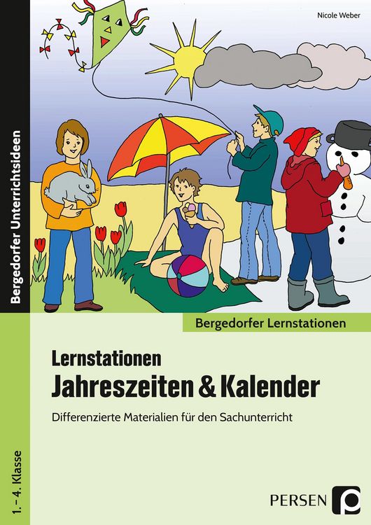 Produktbild: Lernstationen Jahreszeiten & Kalender