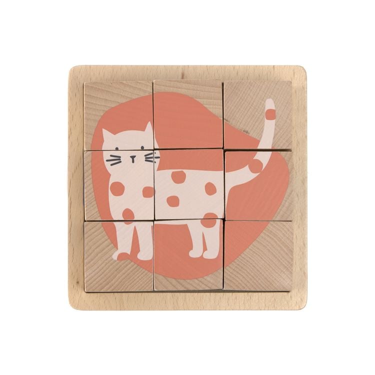 Produktbild: Cube Puzzle Wood Little Mateys