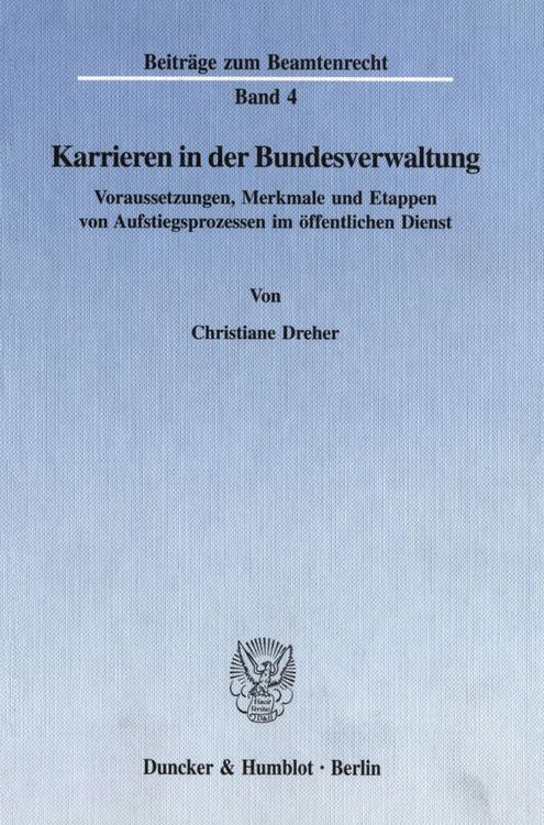 Produktbild: Karrieren in der Bundesverwaltung.