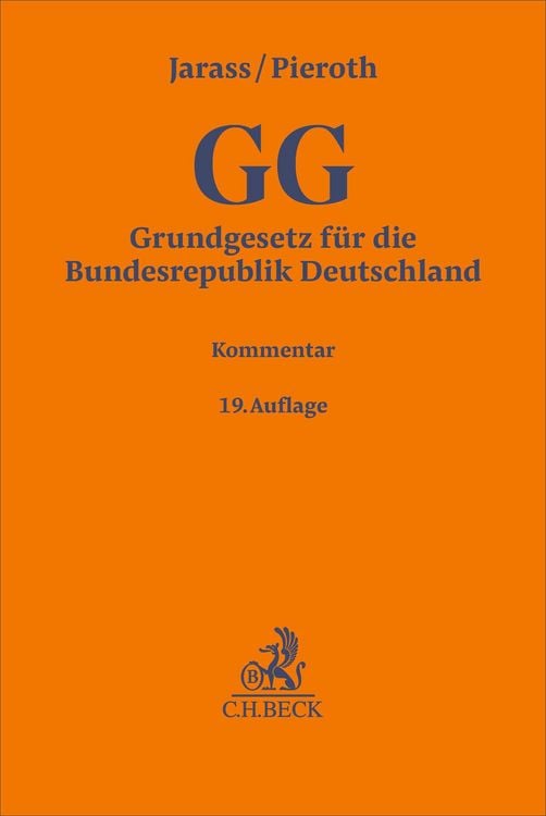 Produktbild: Grundgesetz f&uuml;r die Bundesrepublik Deutschland. GG