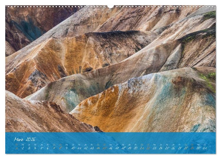 Produktbild: Natur abstrakt Farben und Strukturen (Wandkalender 2026 DIN A2 quer), CALVENDO Monatskalender