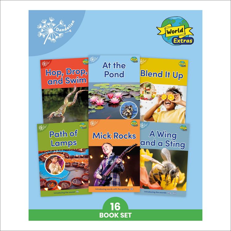 Produktbild: Phonic Books Dandelion World Extras Stages 8-15