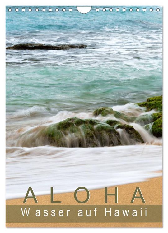 Produktbild: Aloha - Wasser auf Hawaii (Wandkalender 2026 DIN A4 hoch), CALVENDO Monatskalender