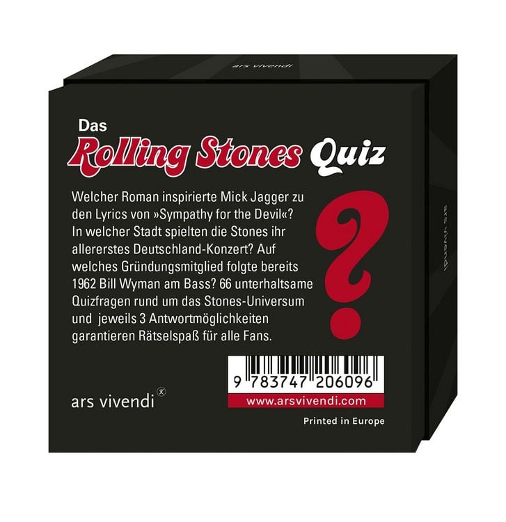 Produktbild: Das Rolling Stones-Quiz