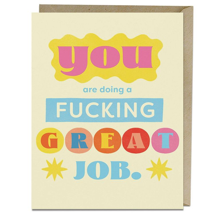 Produktbild: 6-Pack Em & Friends Doing Fucking Great Greeting Cards