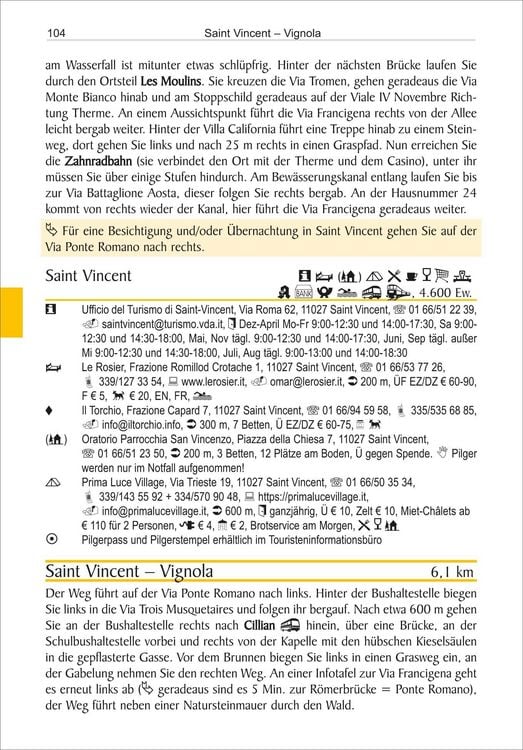 趣味・スポーツ・実用 Via Francigena: Von Lausanne nach Rom. Via Francigena: Von Lausanne nach Rom.