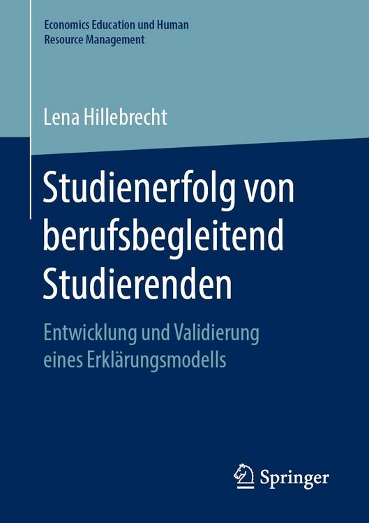 Produktbild: Studienerfolg von berufsbegleitend Studierenden