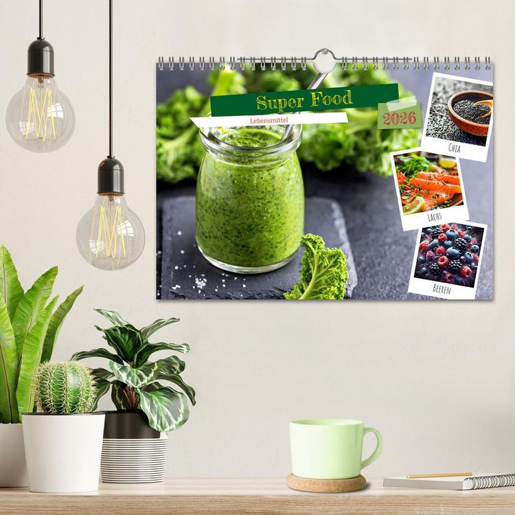 Produktbild: Super Food - Lebensmittel (Wandkalender 2026 DIN A4 quer), CALVENDO Monatskalender