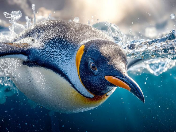 Produktbild: CALVENDO Puzzle Unterwasserjagd | 1000 Teile Lege-Gr&ouml;&szlig;e 64x48cm Foto-Puzzle f&uuml;r gl&uuml;ckliche Stunden