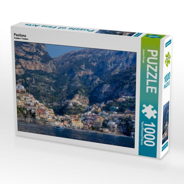 Produktbild: CALVENDO Puzzle Positano | 1000 Teile Lege-Gr&ouml;&szlig;e 64x48cm Foto-Puzzle f&uuml;r gl&uuml;ckliche Stunden