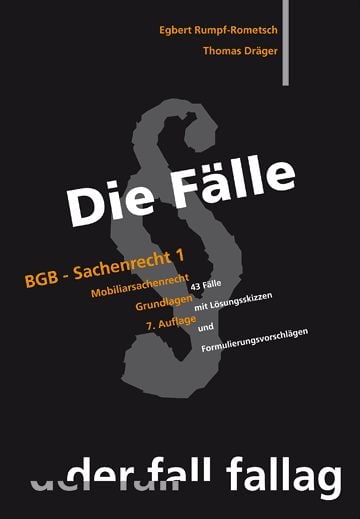 Produktbild: Die F&auml;lle. BGB Sachenrecht 1