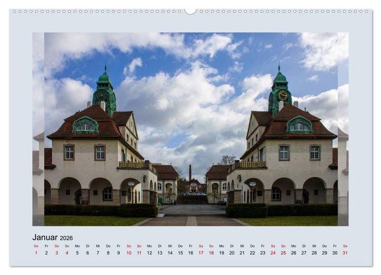 Produktbild: Ein Besuch in Bad Nauheim (hochwertiger Premium Wandkalender 2026 DIN A2 quer), Kunstdruck in Hochglanz