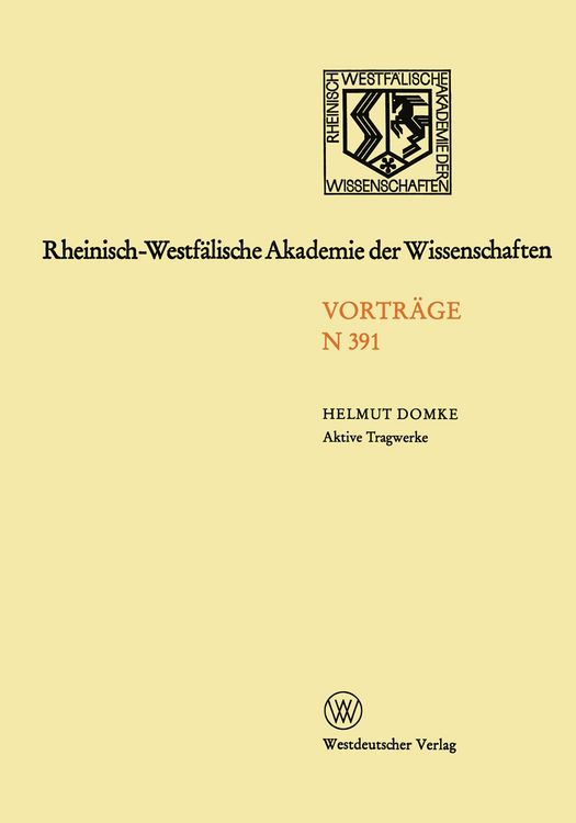 Produktbild: Rheinisch-Westf&auml;lische Akademie der Wissenschaften