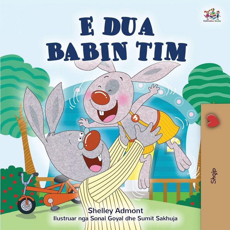 Produktbild: I Love My Dad (Albanian Children's Book)