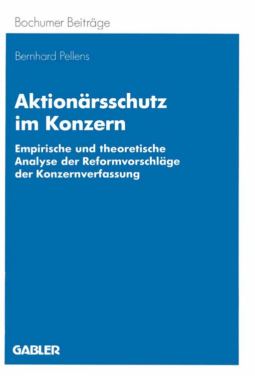 Produktbild: Aktion&auml;rsschutz im Konzern