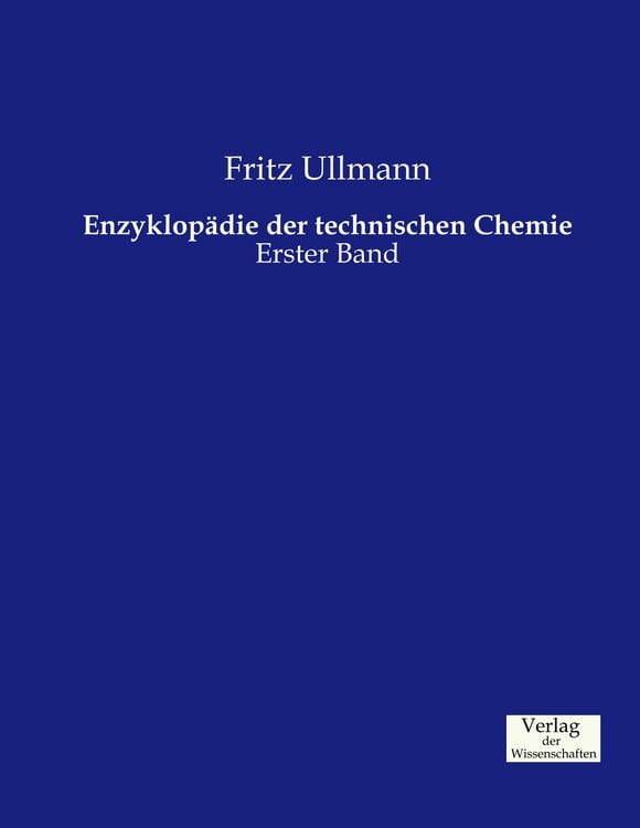 Produktbild: Enzyklop&auml;die der technischen Chemie