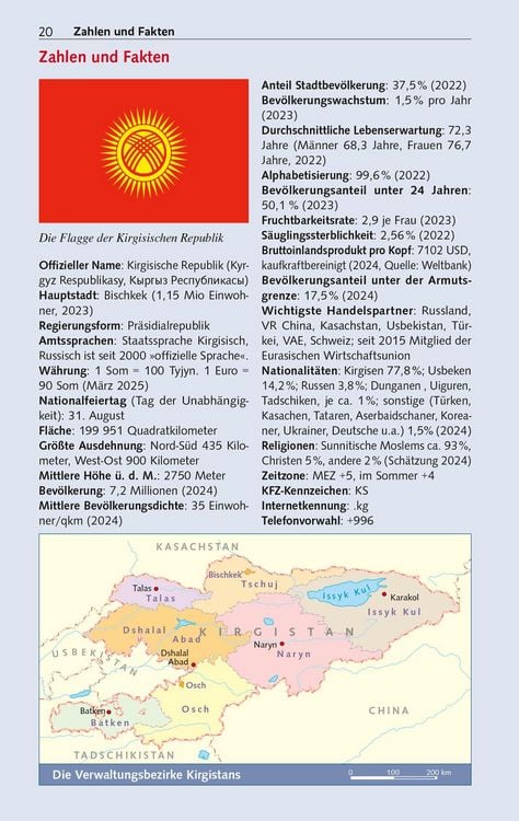 Produktbild: TRESCHER Reisef&uuml;hrer Kirgistan