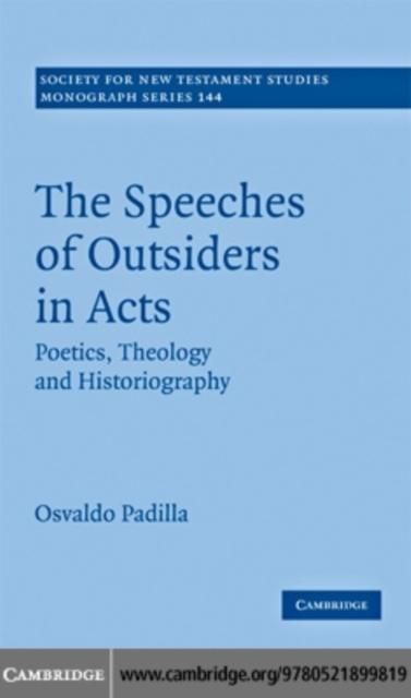 Produktbild: Speeches of Outsiders in Acts