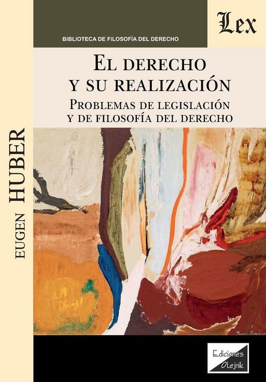 Produktbild: El derecho y su realizaci&oacute;n