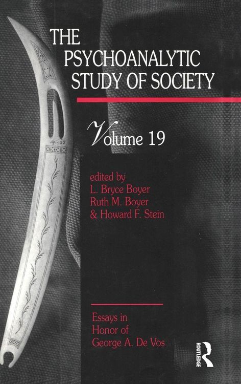 Produktbild: The Psychoanalytic Study of Society, V. 19