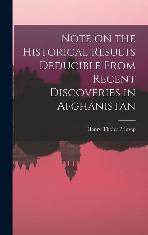 Produktbild: Note on the Historical Results Deducible From Recent Discoveries in Afghanistan