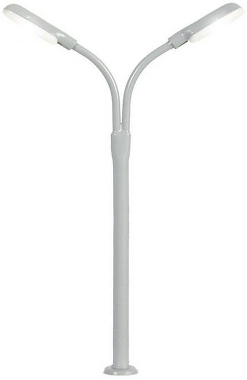 Produktbild: Viessmann Modelltechnik N Peitschenleuchte doppelt Fertigmodell 6495 1St.