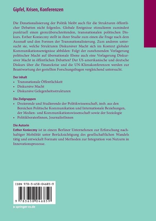 Produktbild: Gipfel, Krisen, Konferenzen