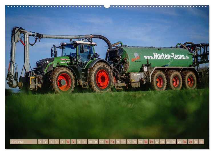 Produktbild: Moderne Landtechnik (Wandkalender 2026 DIN A2 quer), CALVENDO Monatskalender